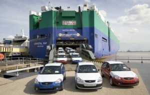 Как разгружается транспортное судно (проще говоря «автовоз») Разгрузка транспортного судна с автомобилями